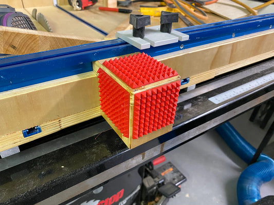 Precision Tactile Safety Plates for Crosscut Sleds