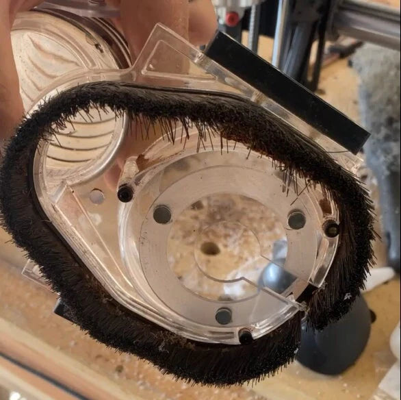 Magnetic Quick Swap Plates for Suckit Dust Shoe/Router Shield - Compatible with Onefinity & More