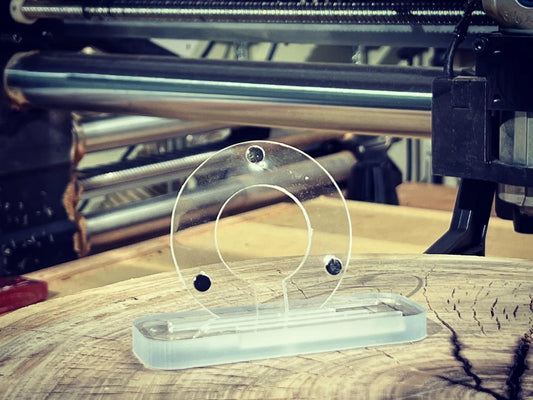 Replacment Magnetic Quick Swap Plate for Suckit Dust Shoe/Router Shield on Hobby CNC (Onefinity & ETC)