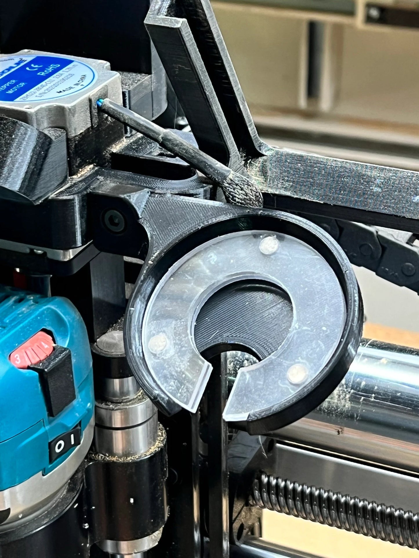 Magnetic Quick Swap Plates Active Mount for Dust Shoe Holder