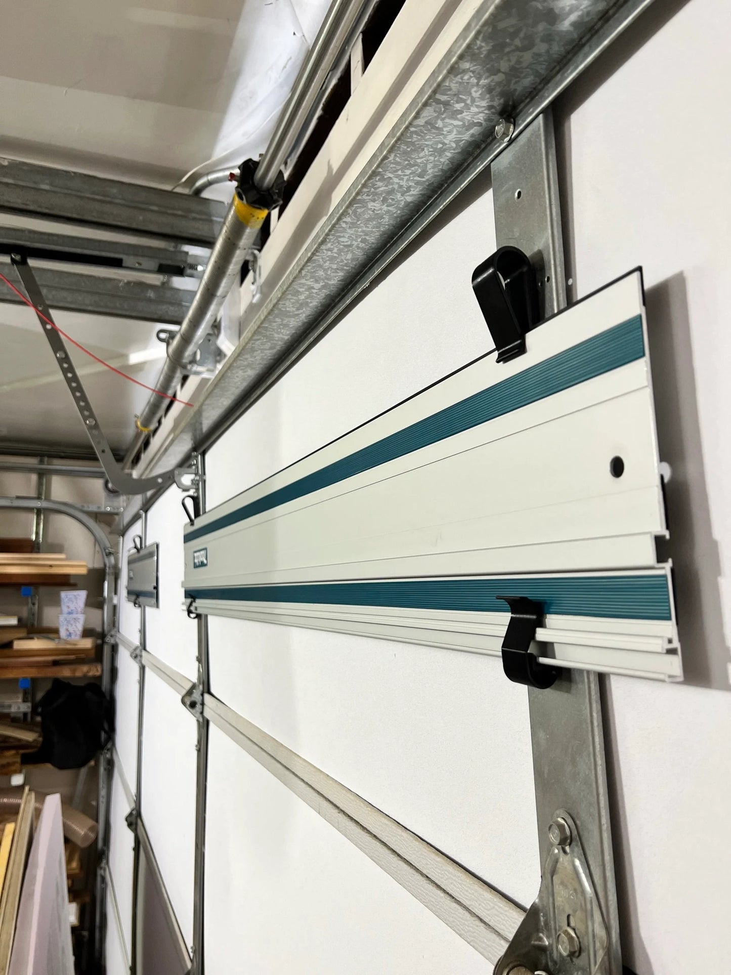 Universal Track Saw Rail Holders Guide Rail Mounts - Quick and Secure Mounting Makita, Festool, Milwaukee, Powertec, Kreg, Wen, & More