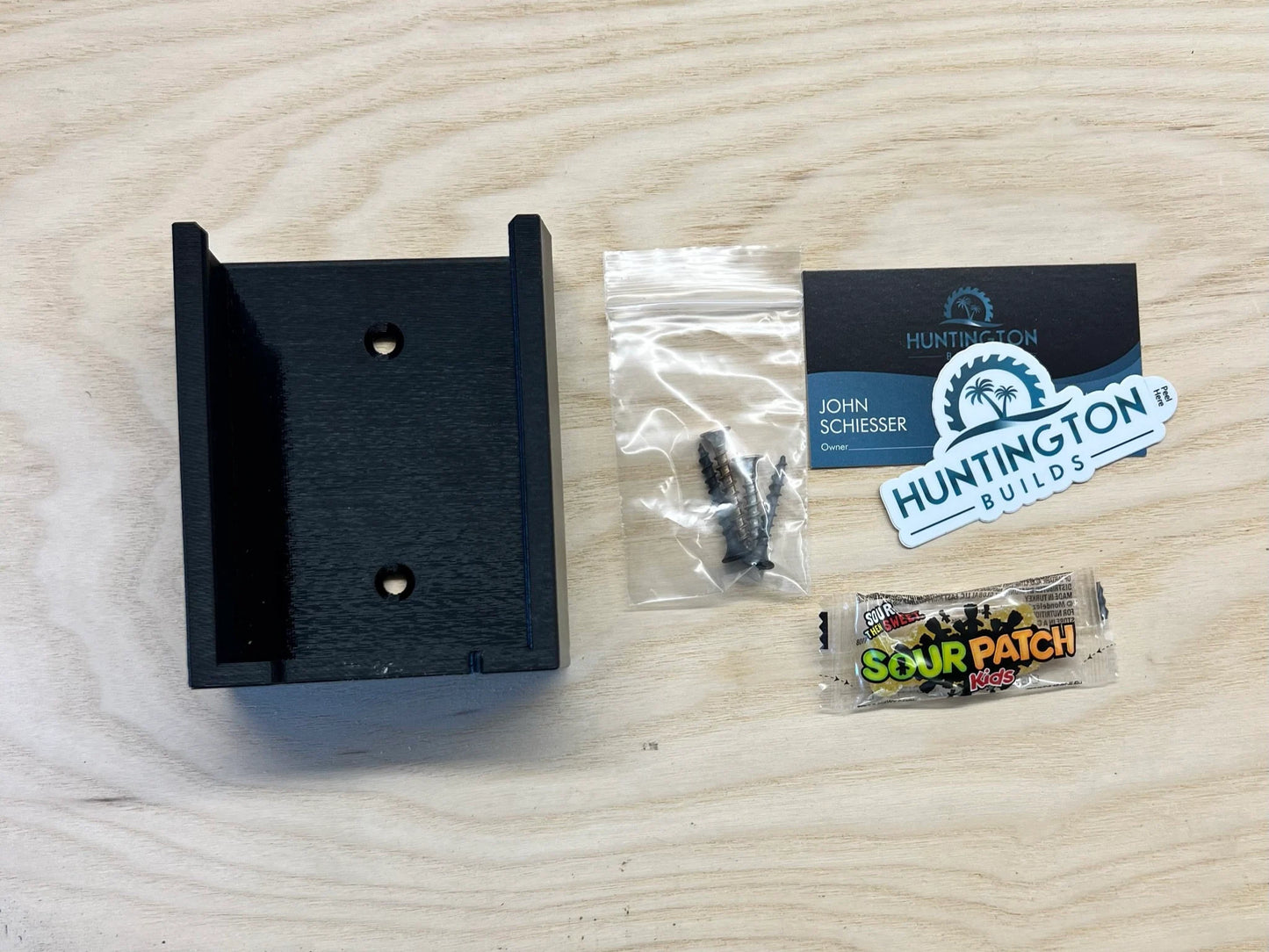 Wall-Mounted Sander Holder for the SurfPrep 3" x 4" Electric Ray & Ekasand (Accommodates Pad!)