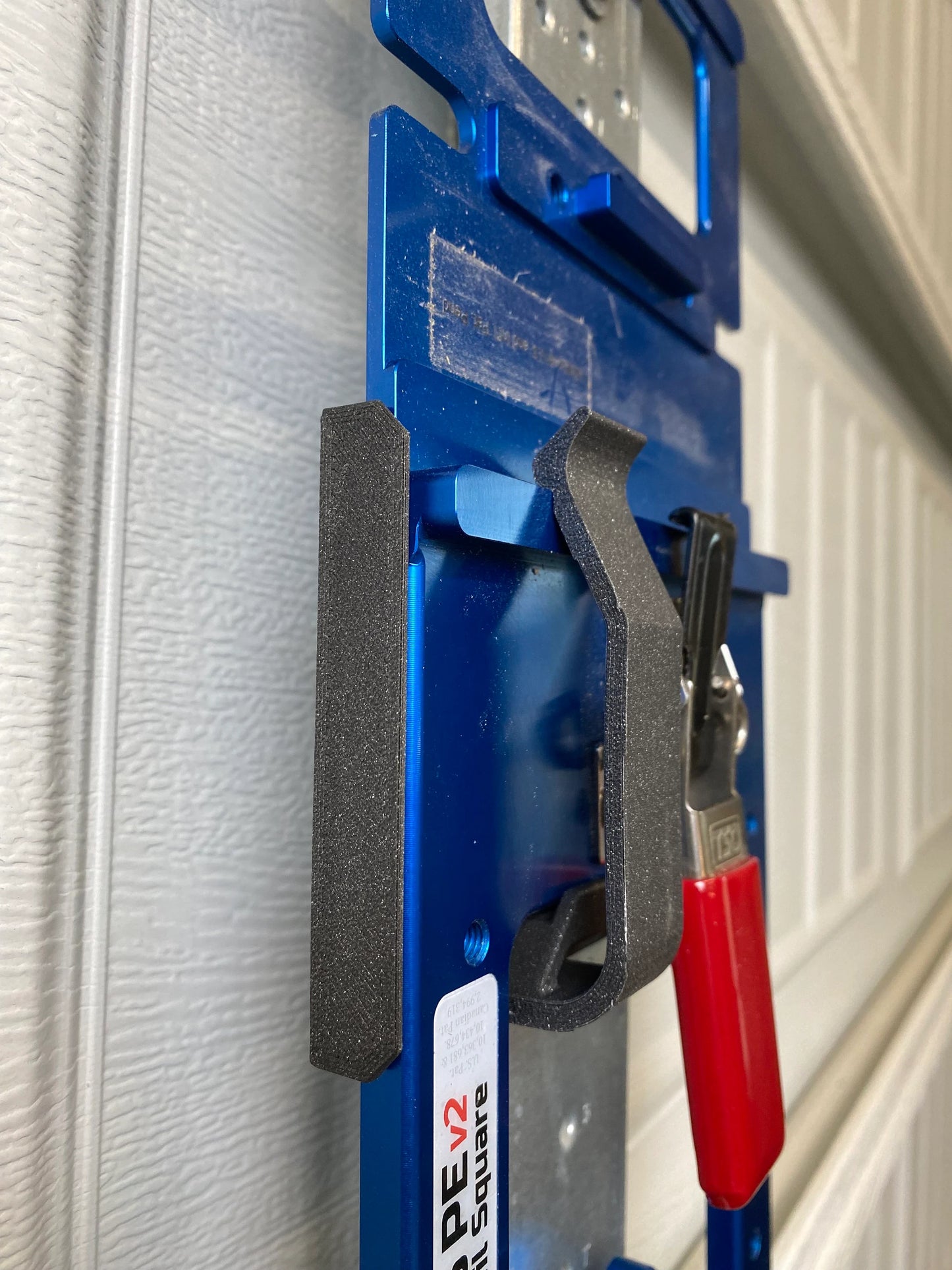 Mount for TSO Guide Rail Square GRS-16 PE Garage Door (Secure Storage - Overhead) Tso Holder Hook