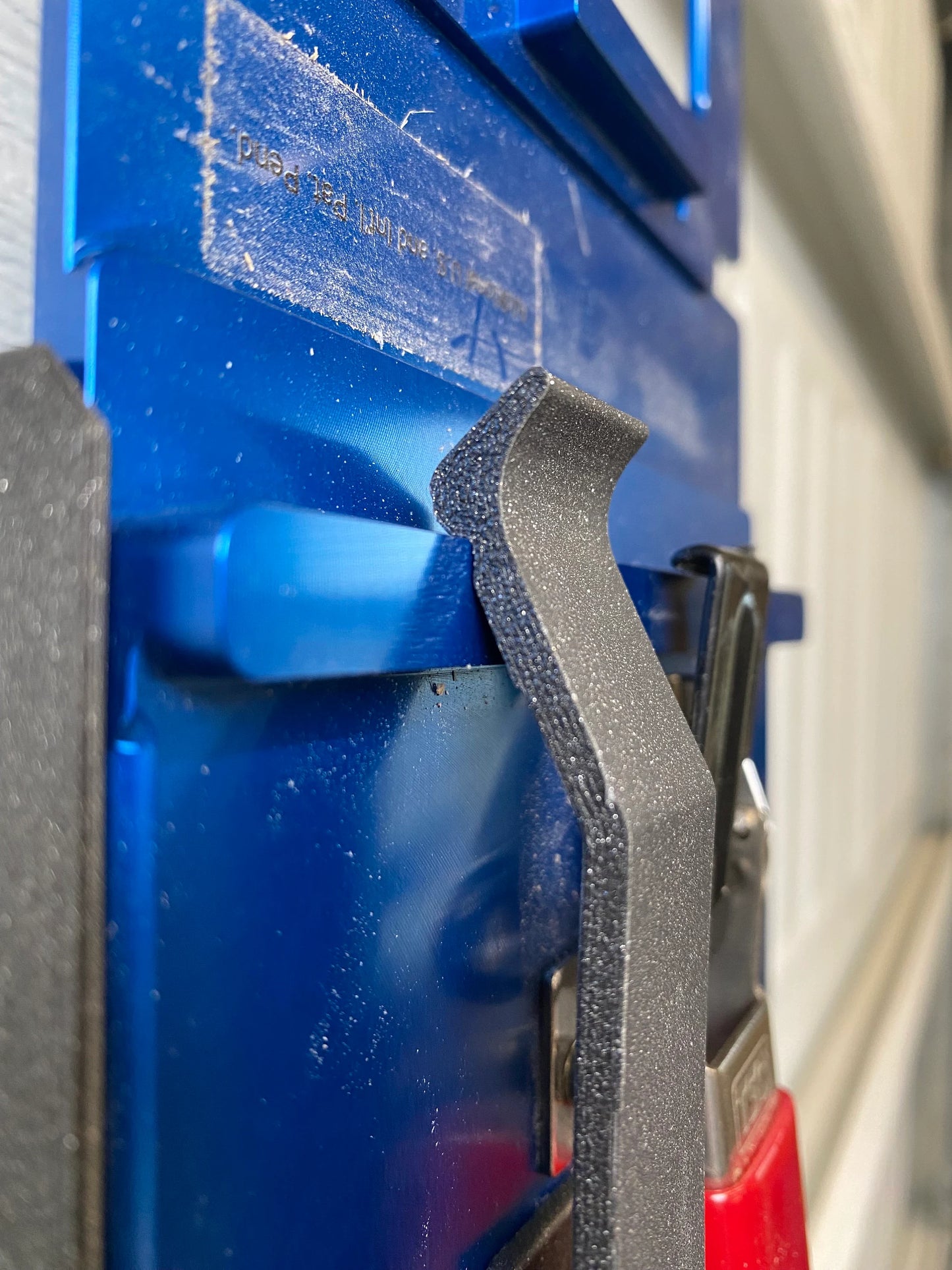 Mount for TSO Guide Rail Square GRS-16 PE Garage Door (Secure Storage - Overhead) Tso Holder Hook