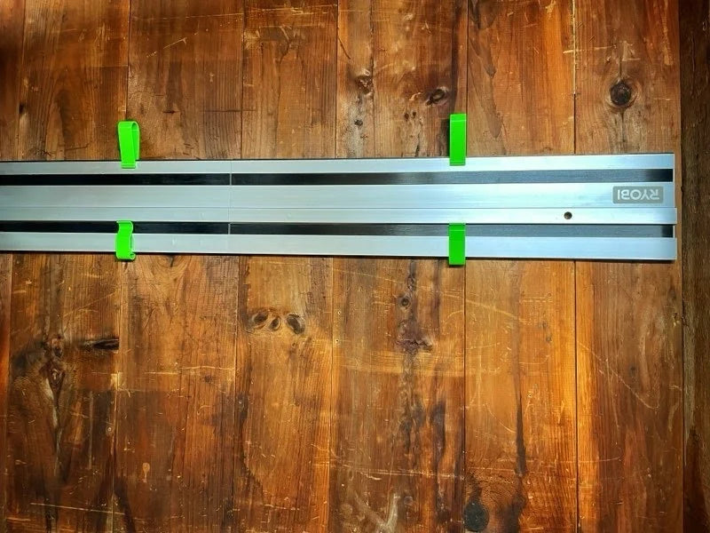 Guide Rail Mounts for Ryobi Track Saw Rail Holders - Quick and Secure Mounting