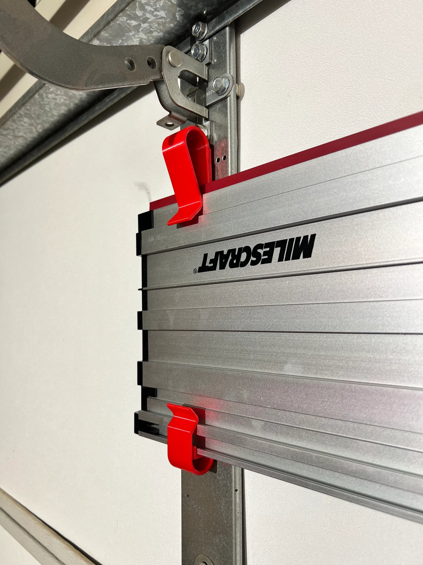 Track Saw Rail Holders Guide Rail Mounts for Milescraft Track Saw Guide (1409) - Quick and Secure Mounting