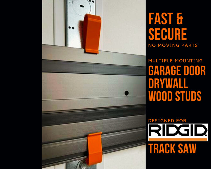 Huntington Builds track saw guide rail mount for Ridgid R48630B