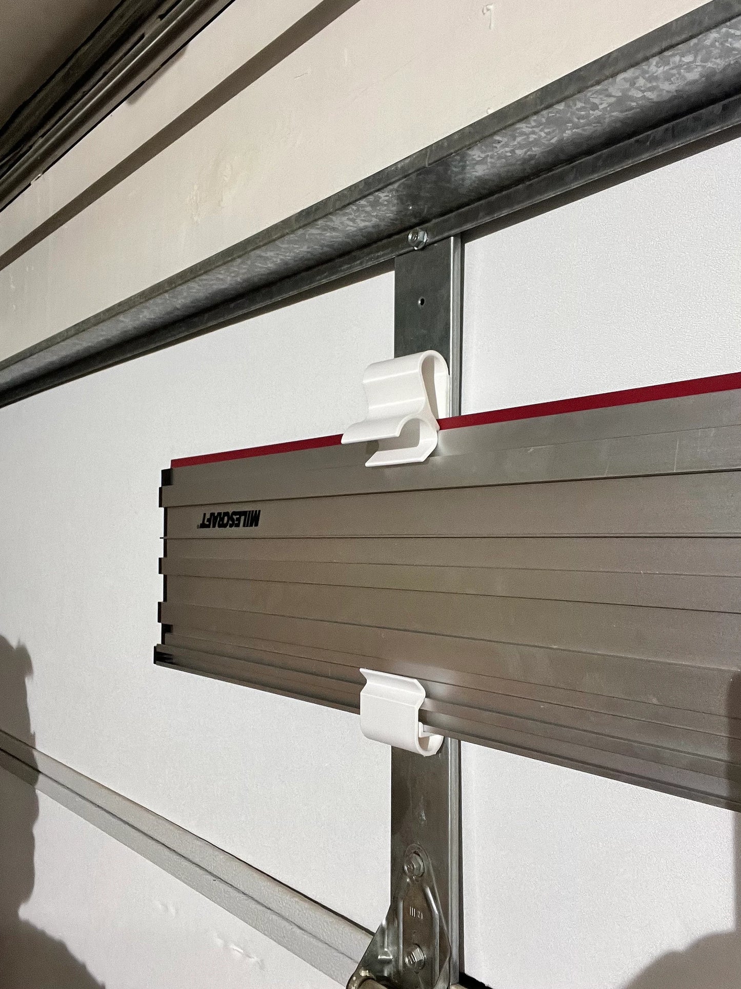 Track Saw Rail Holders Guide Rail Mounts for Milescraft Track Saw Guide (1409) - Quick and Secure Mounting