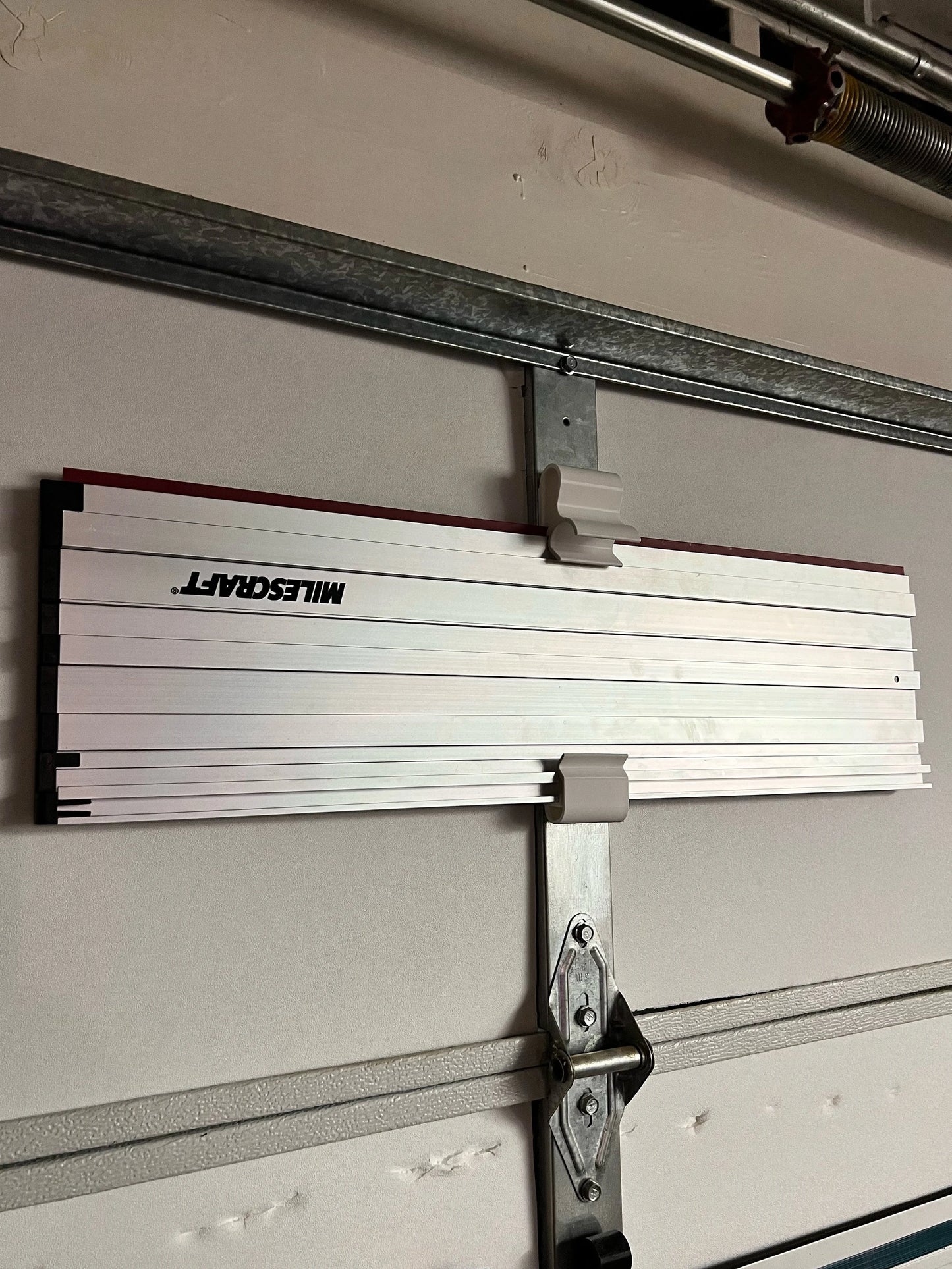 Track Saw Rail Holders Guide Rail Mounts for Milescraft Track Saw Guide (1409) - Quick and Secure Mounting